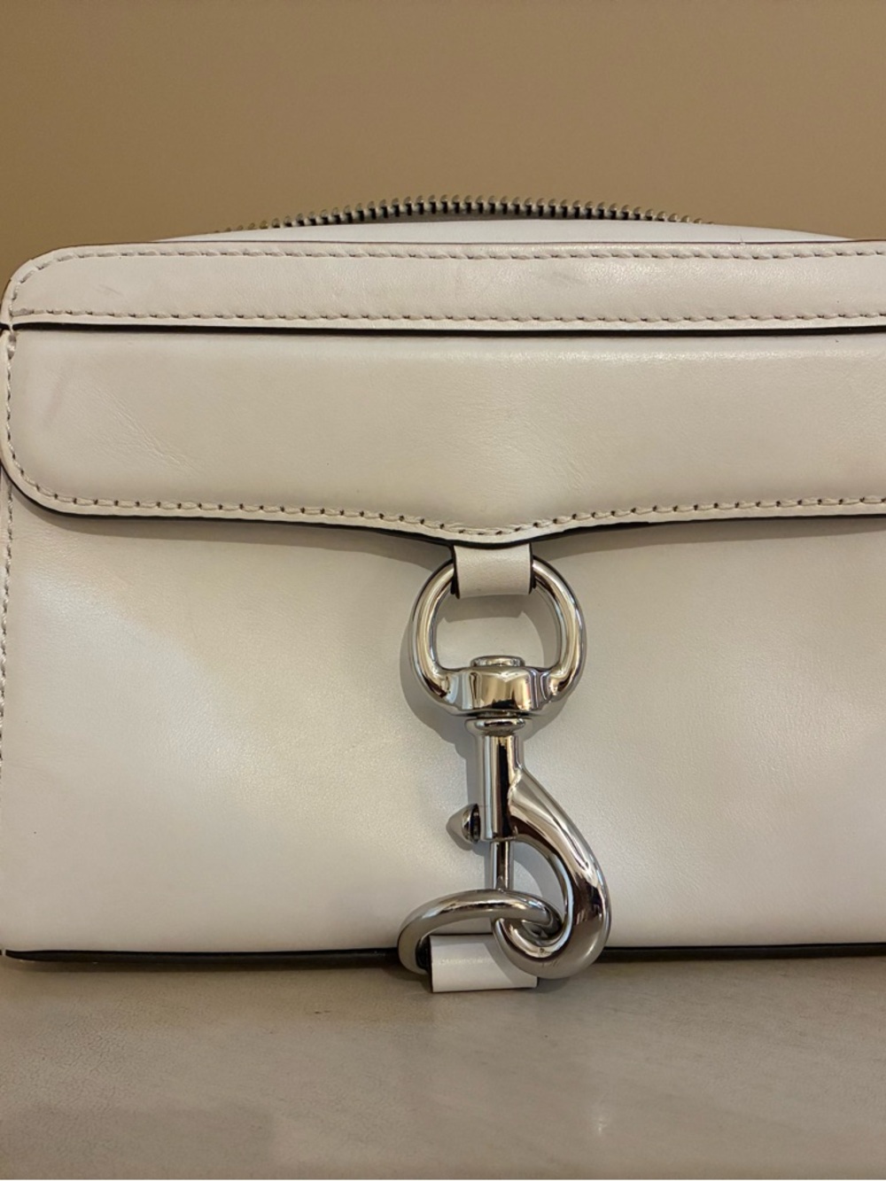 Rebecca Minkoff MAB Camera bag, optic white, small